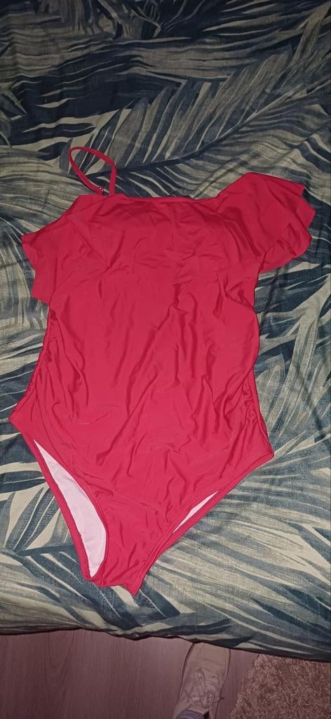 Nieuw zwangerschaps badpak maat s, Nieuw, Ophalen of Verzenden, Rood, Lingerie of Zwemkleding