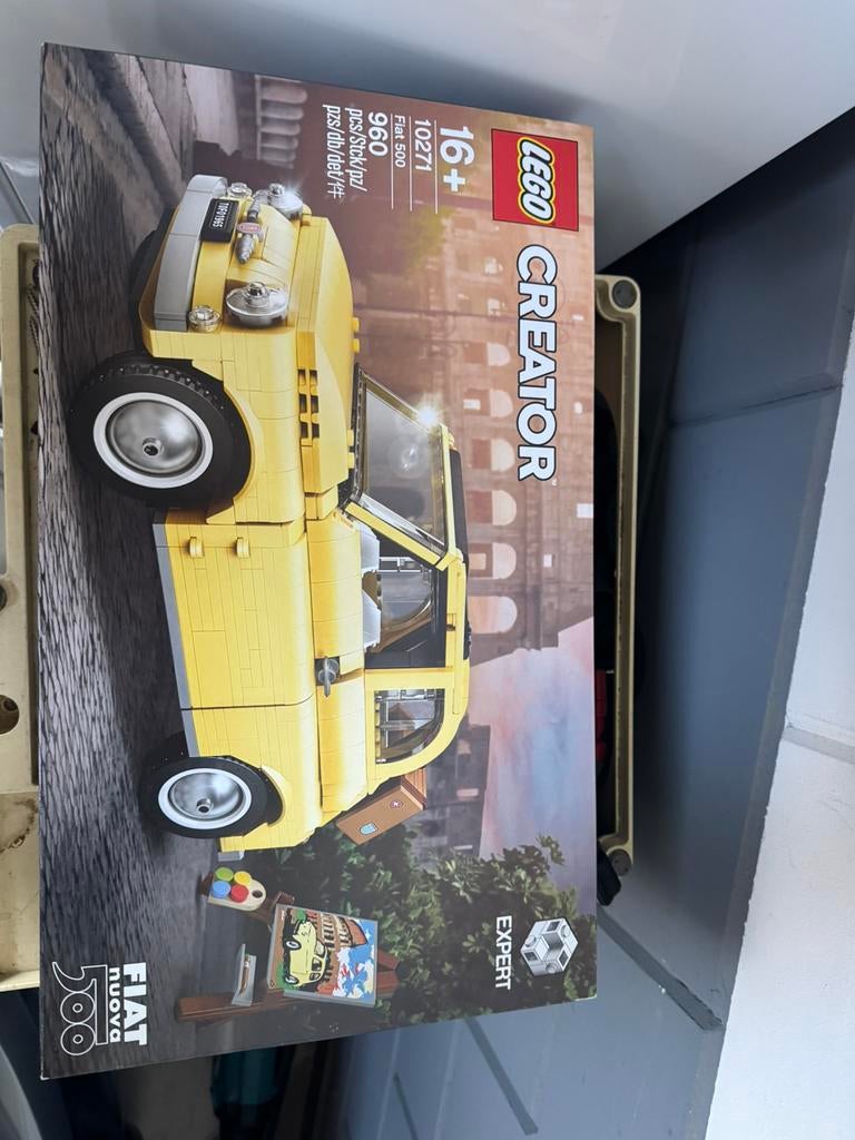 Lego Fiat 500, Ophalen of Verzenden, Nieuw, Lego