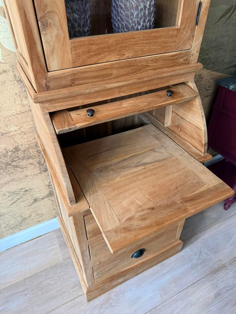 Buffetkast van onbehandeld teakhout, Met deur(en), 200 cm of meer, Teakhout, Wouwww by Janou