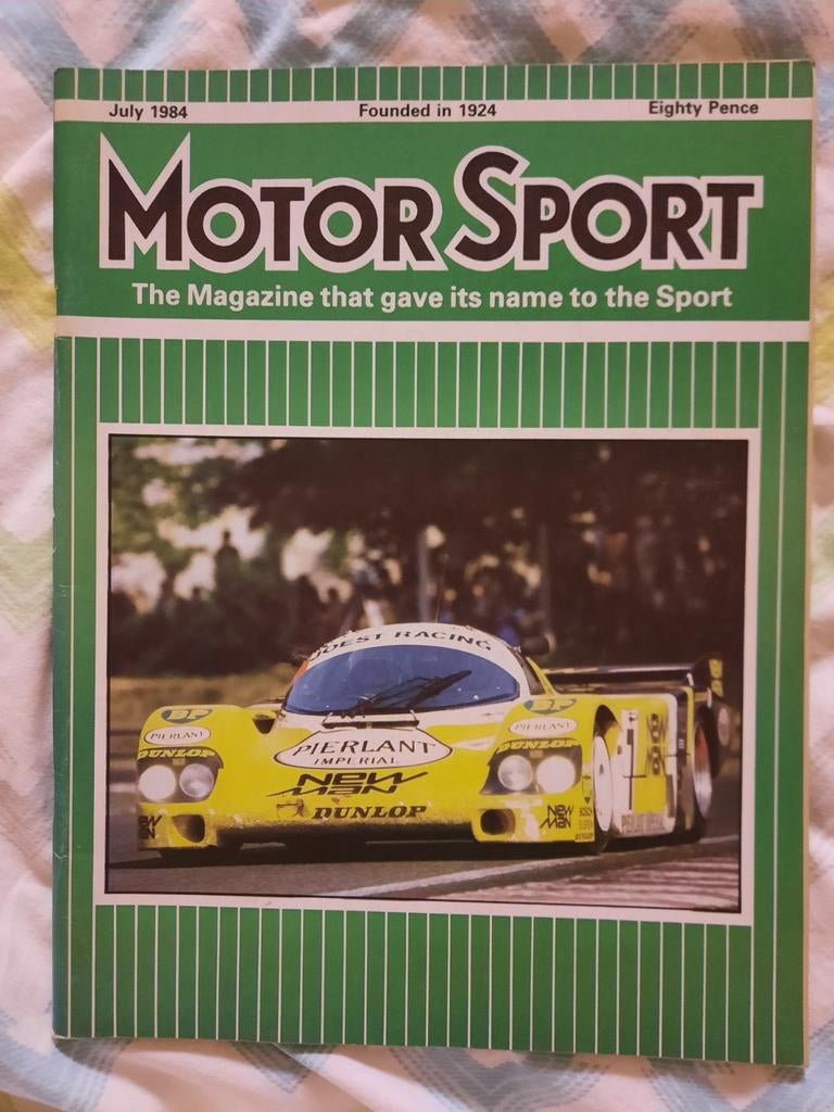 Motor Sport Magazine juli 1984, Ophalen of Verzenden