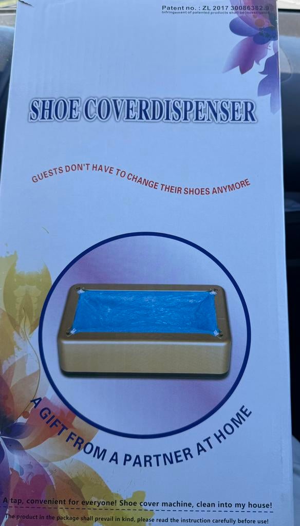 Schoenovertrek dispenser – nieuw in doos, Ophalen, Nieuw