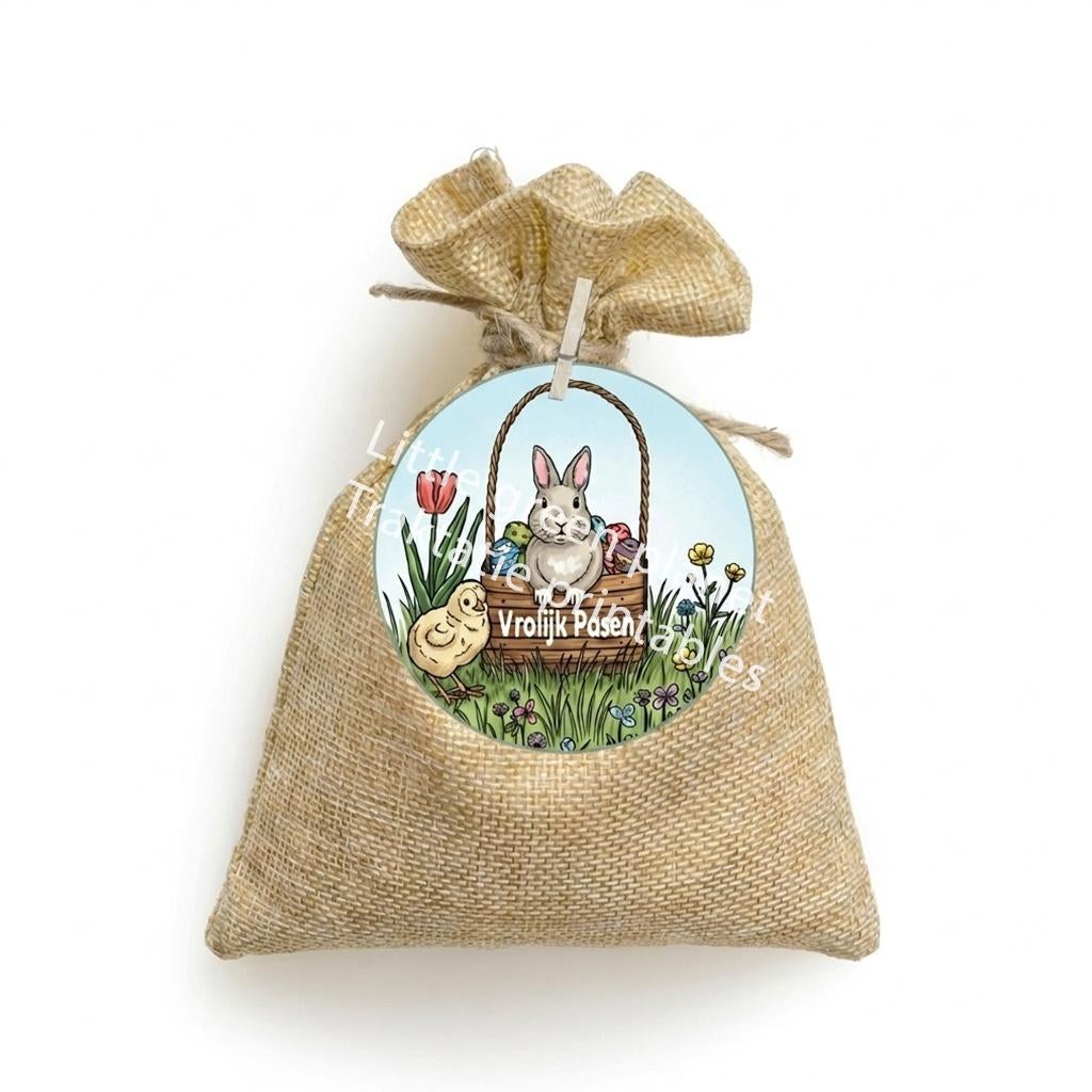 Paaslabels - Cadeaulabels pasen - Printable, Kinderen en Baby's, Verzenden, Nieuw