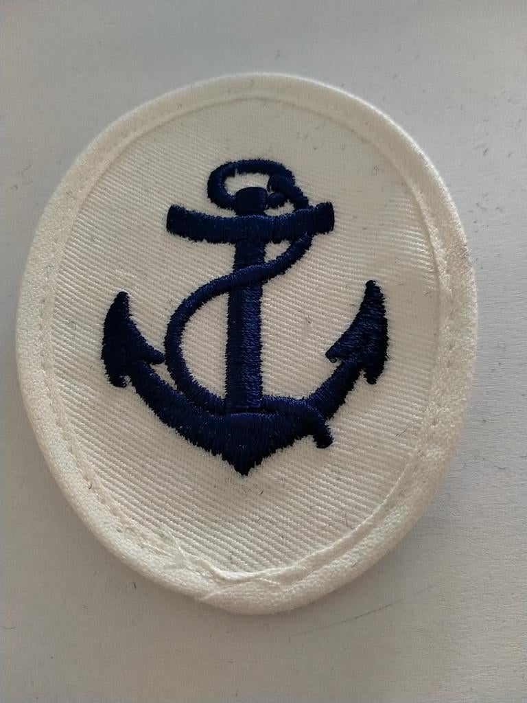 DDR Volksmarine , Maat , Seemannische Laufbahn , patch, Verzenden, Marine, Duitsland, Kleding of Schoenen