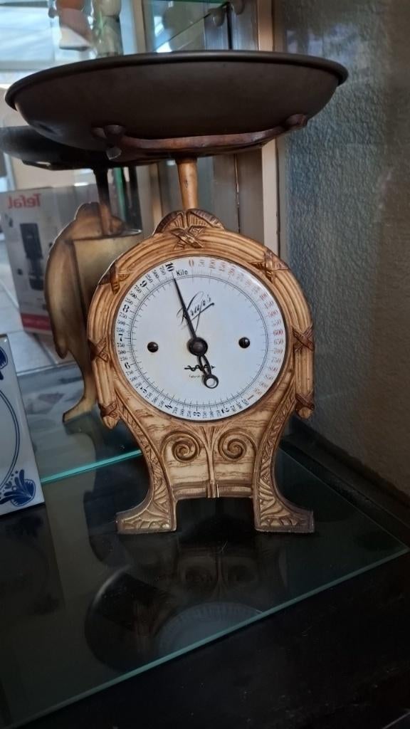 Weegschaal, Ophalen, Gebruikt