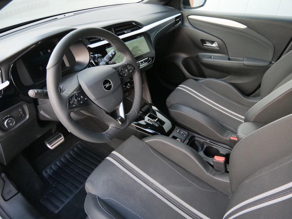 Opel Corsa 1.2 Turbo GS Line Hybrid 136 Pk Automaat Navi / D, Lichtsensor, 1199 cc, Hybride Elektrisch/Benzine, 3 cilinders