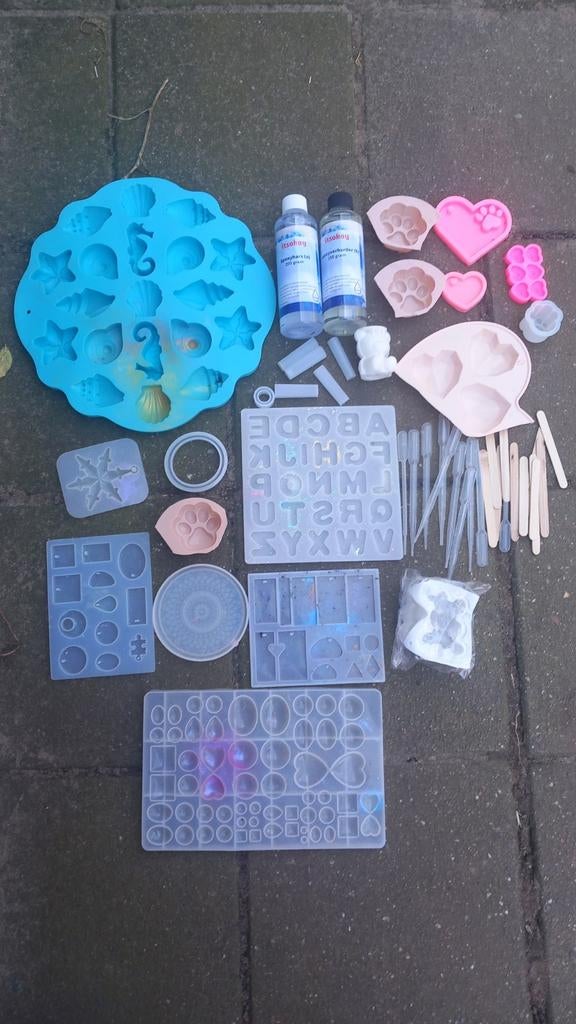 Epoxy spullen € 12 euro, Ophalen of Verzenden