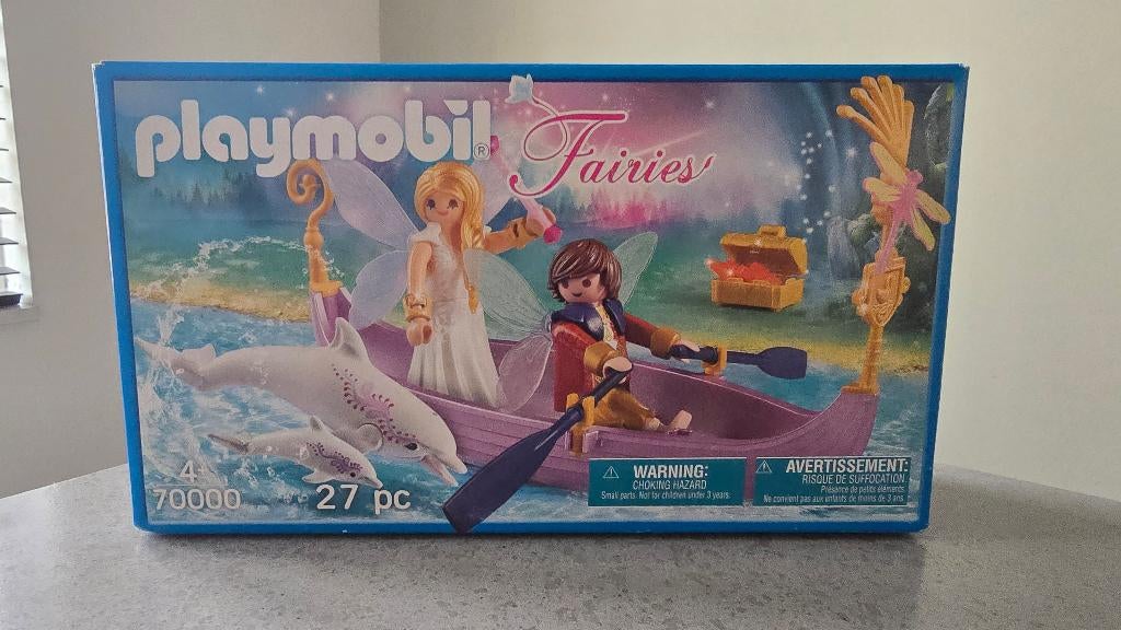Playmobil 7000 Romatisch Feeenbootje nieuw in doos, Ophalen of Verzenden, Nieuw, Complete set