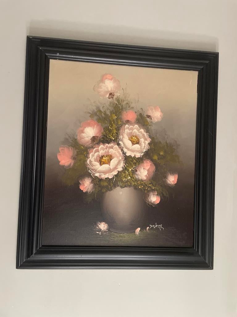 Handgeschilderd schilderij met rozen, Ophalen