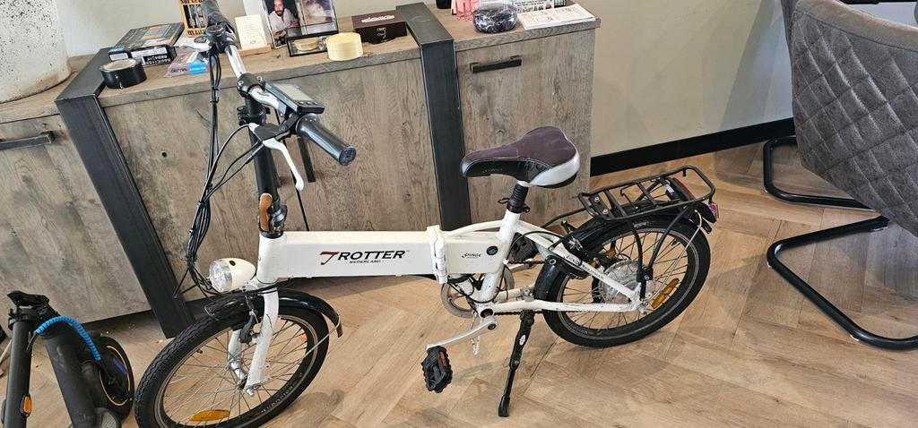 Trotter Shinga Opvouwbare E-Bike, Fietsen en Brommers, Elektrische fietsen, Gebruikt, Overige merken, Minder dan 47 cm, Minder dan 30 km per accu