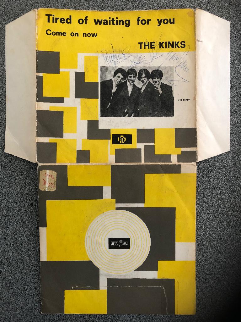 The Kinks / Handtekeningen, Gebruikt, Ophalen of Verzenden, Pop, Maxi-single