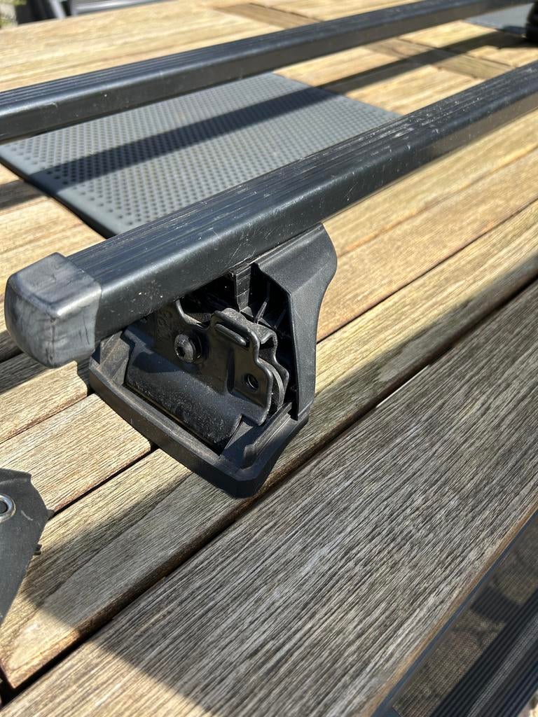 Thule Rapid 753 dakdragers met 120 cm stangen, Auto diversen, Dakdragers, Ophalen of Verzenden, Gebruikt