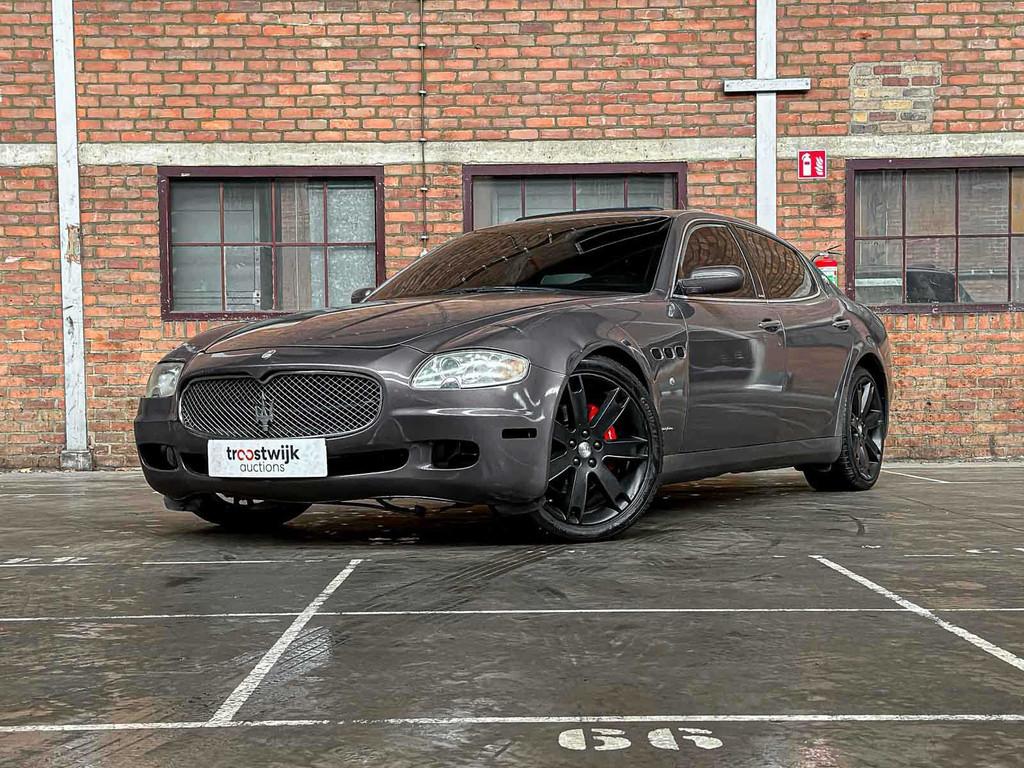 Maserati Quattroporte 4.2 V8 400pk 2007, Automaat, Gebruikt, Bedrijf, Sedan