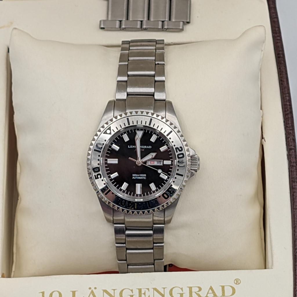 Längengrad automatisch vrouwenhorloge diver - Full set, Ruilrijk, Zo goed als nieuw, Info@ruilrijk.nl, Neerstraat 60, 6041 KD Roermond