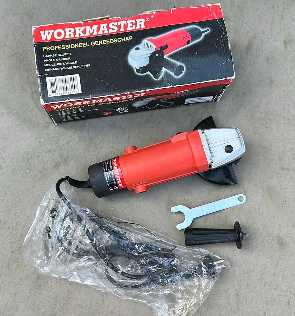 Workmaster Haakse slijper, Doe-het-zelf en Verbouw, Gereedschap | Slijpmachines, Ophalen of Verzenden, Nieuw, Minder dan 700 watt