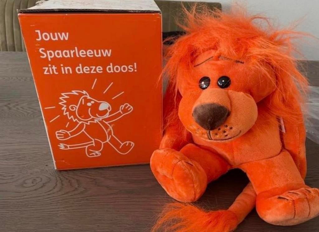 Oranje Spaarleeuw, Ophalen of Verzenden, Nieuw, Overige materialen, Dier