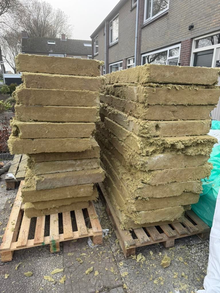 Glaswol 200x60x12, Ophalen, Nieuw, 15 m² of meer, 8 tot 12 cm