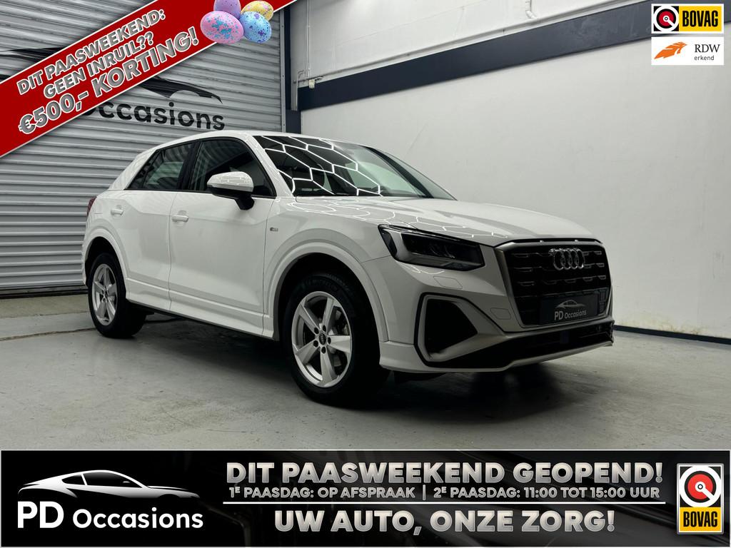 Audi Q2 35 TFSI S-Tronic Advanced S -Line Camera - Clima - A, Stof, 4 cilinders, 150 pk, Wit