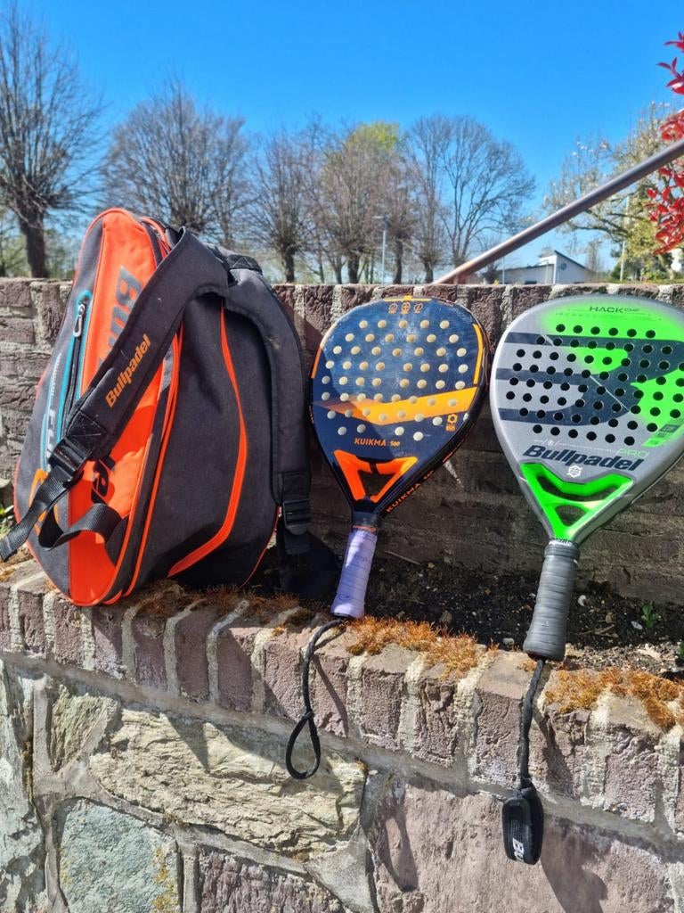 Padelrackets en tas, Sport en Fitness, Padel, Ophalen of Verzenden