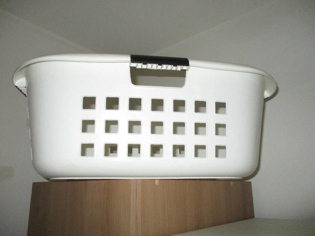 WITTE WASMAND, Huis en Inrichting, Ophalen of Verzenden, Zo goed als nieuw, Wit, Overige typen