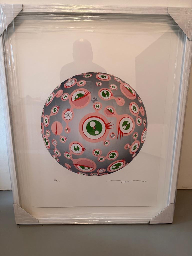 Takashi Murakami zeefdruk, ingelijst, 59/300, Ophalen