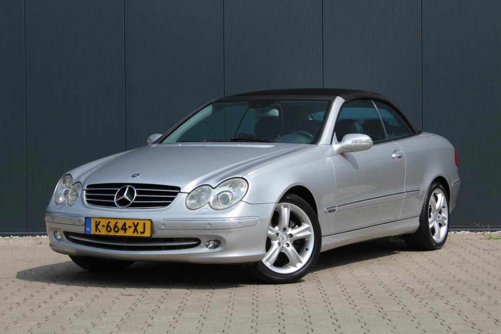 Mercedes-Benz CLK-klasse Cabrio 200 K. Avantgarde | Youngtim, Automaat, Traction-control, Achterwielaandrijving, Gebruikt