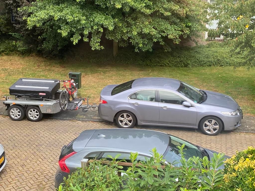 Tandemasser motor aanhanger, Auto diversen, Aanhangers en Bagagewagens, Gebruikt, Ophalen