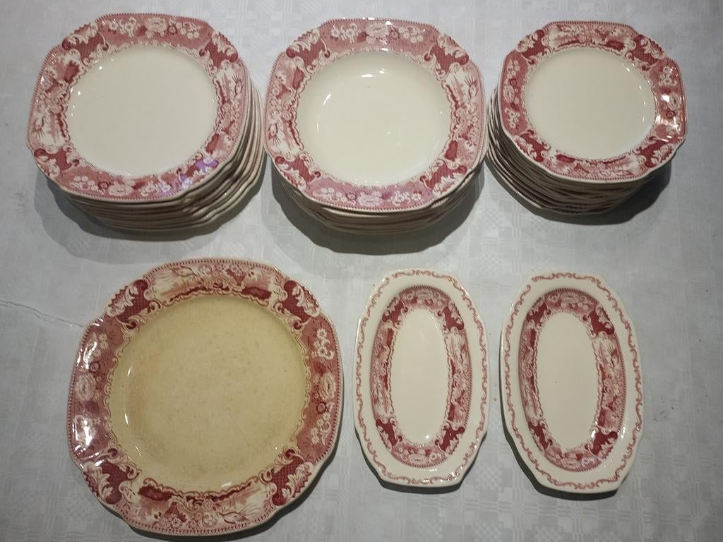 Victoria maestricht servies, Ophalen