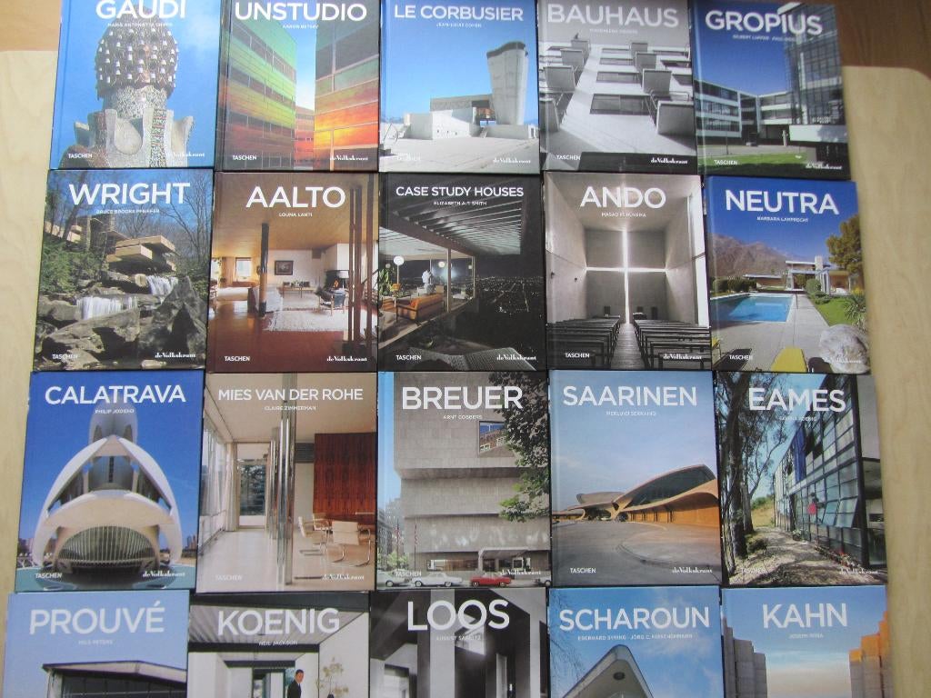 Volkskrant architecten serie - losse exemplaren, Ophalen of Verzenden, Zo goed als nieuw, Architecten