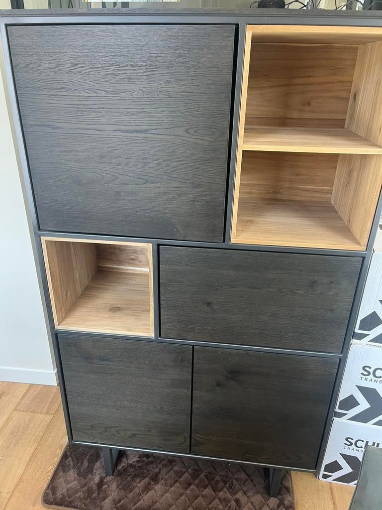 Mooie opbergkast merk Xooon, Ophalen, 100 tot 150 cm, Meerdere deuren, Zo goed als nieuw