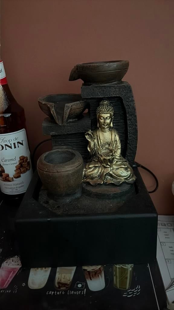 Buddah water fontijn, Ophalen of Verzenden, Zo goed als nieuw