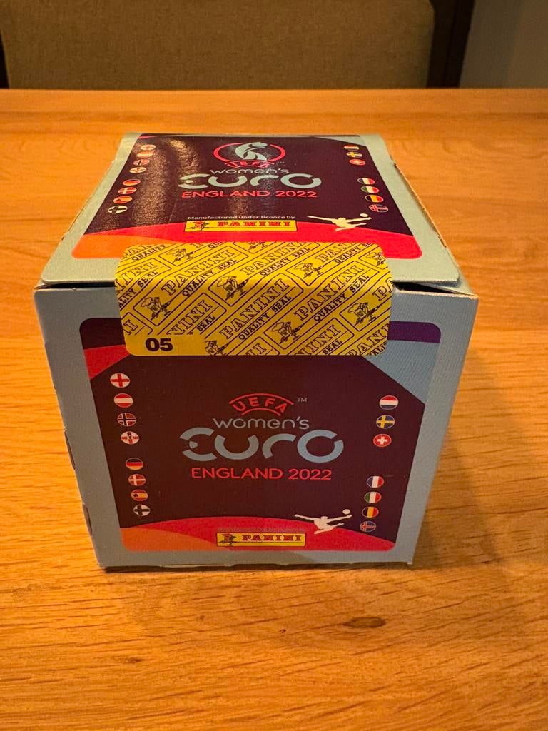 Panini Woman EURO 2022 box, Ophalen of Verzenden, Nieuw