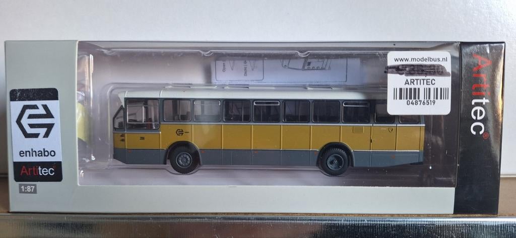 Te Koop Artitec stadsbus CSA 1 Daf Enhabo lijn 4 Zaandam C., Overige merken, Groter dan 1:32, Nieuw, Ophalen of Verzenden