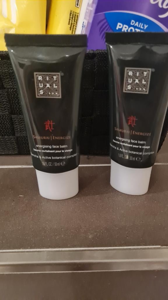 2x Rituals Samurai Energising face balm,nieuwe verpakking, Ophalen of Verzenden, Nieuw, Bodylotion, Crème of Olie