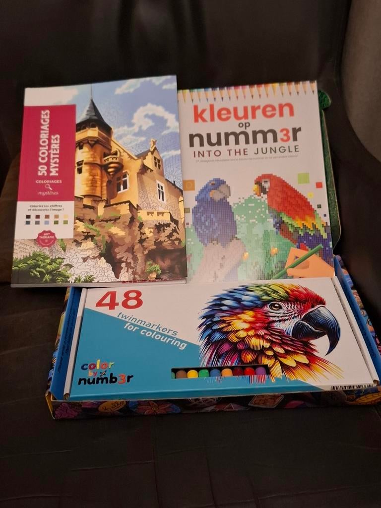 Kleuren op nummer boeken, complete set, Ophalen of Verzenden, Nieuw, Overige typen