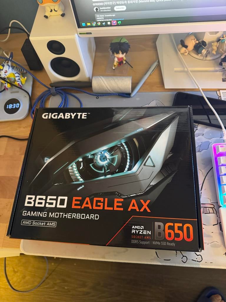 Gigabyte B650 Eagle AX moederbord, Ophalen of Verzenden, Gebruikt, AMD, DDR5
