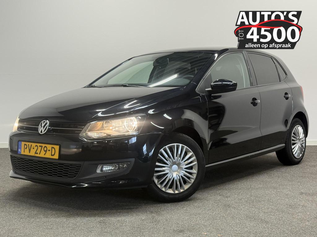 Volkswagen Polo 1.2-12V BlueMotion Comfortline Airco! Nieuwe, Voorwielaandrijving, Euro 5, Zwart, 1198 cc