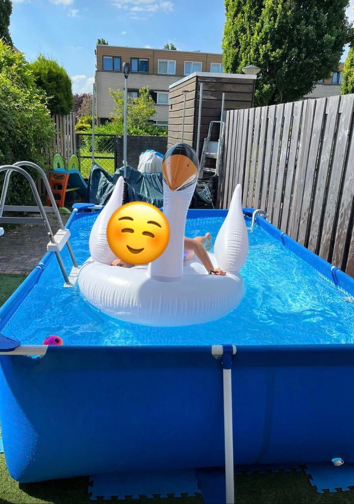 Intex pool + alle benodigdheden, Ophalen, Gebruikt, Opzetzwembad, 200 tot 400 cm