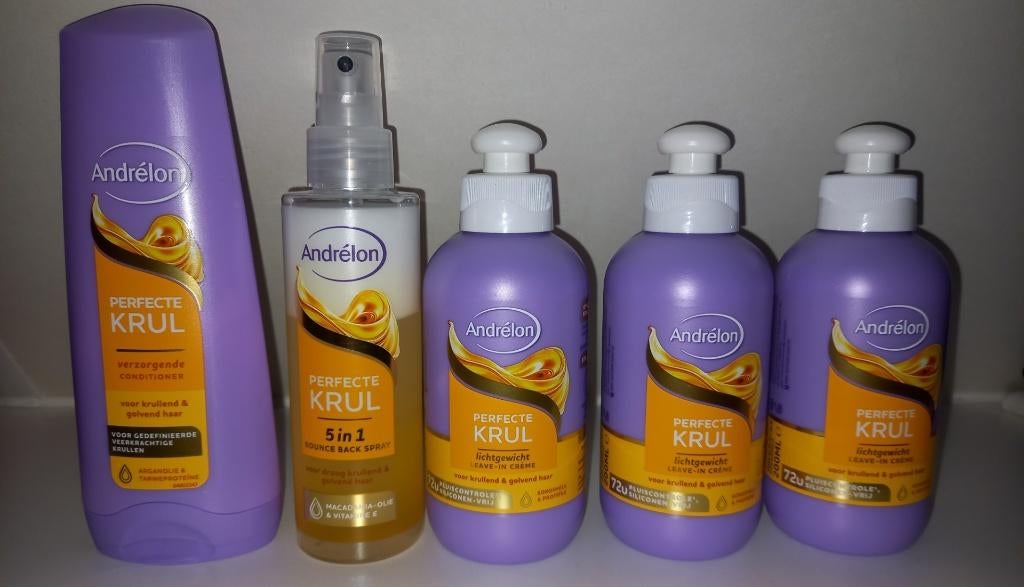 5 x Andrelon perfecte krul, Ophalen of Verzenden, Nieuw, Shampoo of Conditioner