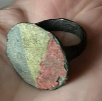 Bodemvondst…Romeinse Bronzen Ring, Antiek en Kunst, Ophalen of Verzenden, Brons