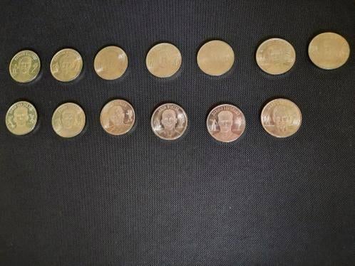 VOETBAL - munten - zie lijst, Verzamelen, Sportartikelen en Voetbal, Ophalen of Verzenden, Buitenlandse clubs