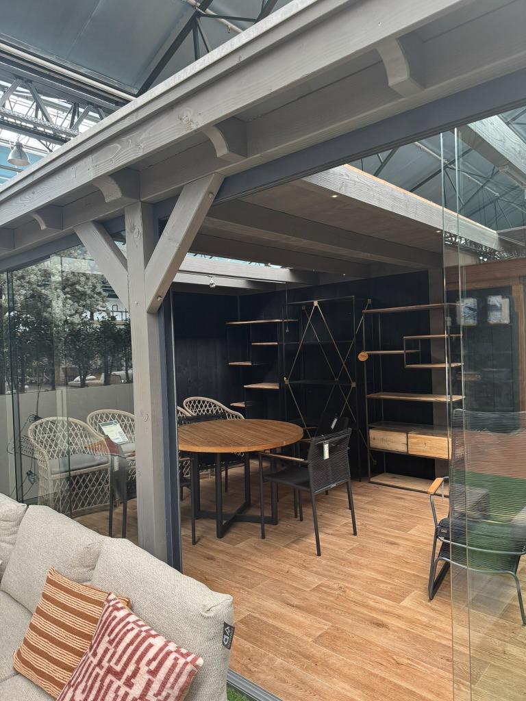 Showmodel Tuinhuis Trendhout |  Siena - OP = OP, Tuin en Terras, Tuinhuizen, Ophalen, Zo goed als nieuw, 400 cm of meer, 500 cm of meer