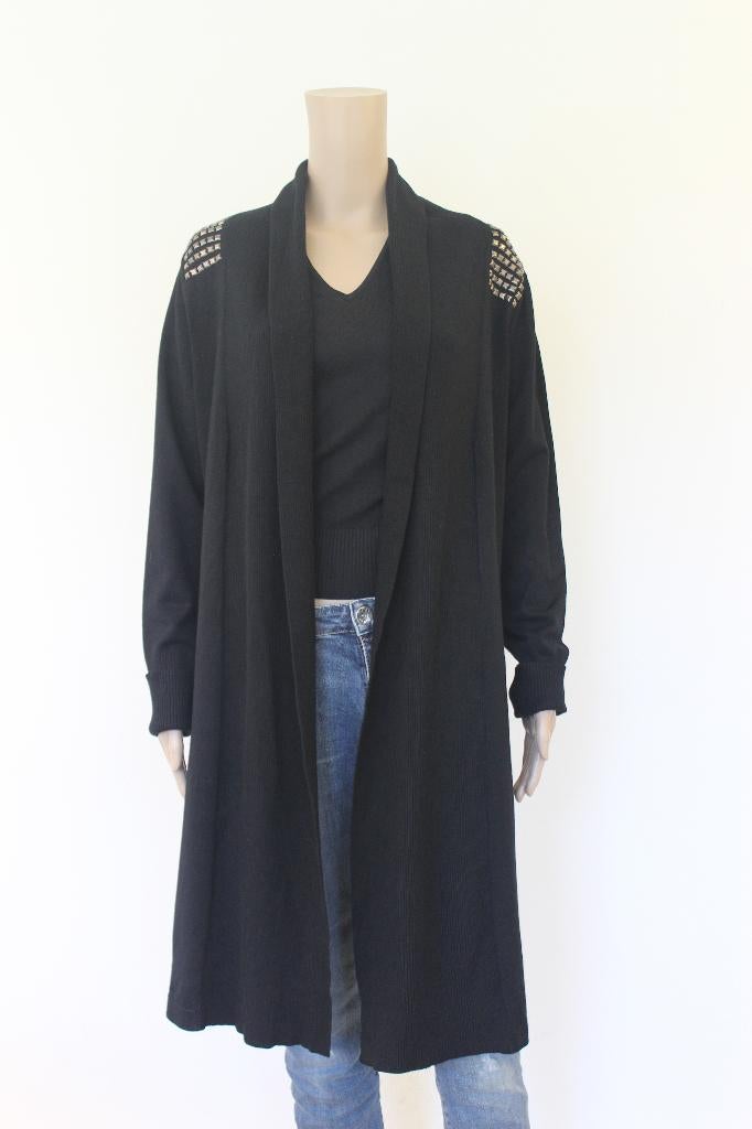 Dolce Vita zwart lang vest maat 38, Maat 38/40 (M), ., Zwart, Ophalen of Verzenden