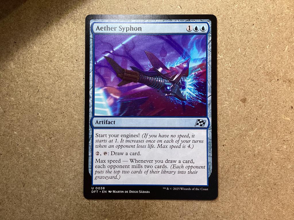 1x Aether Syphon [0038] (Near Mint), Ophalen of Verzenden, Zo goed als nieuw, Losse kaart