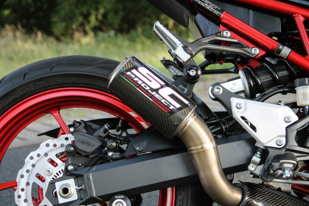 SC-Project CR-T einddemper uitlaatdemper Kawasaki Z900, Motoren, Ophalen of Verzenden, Nieuw