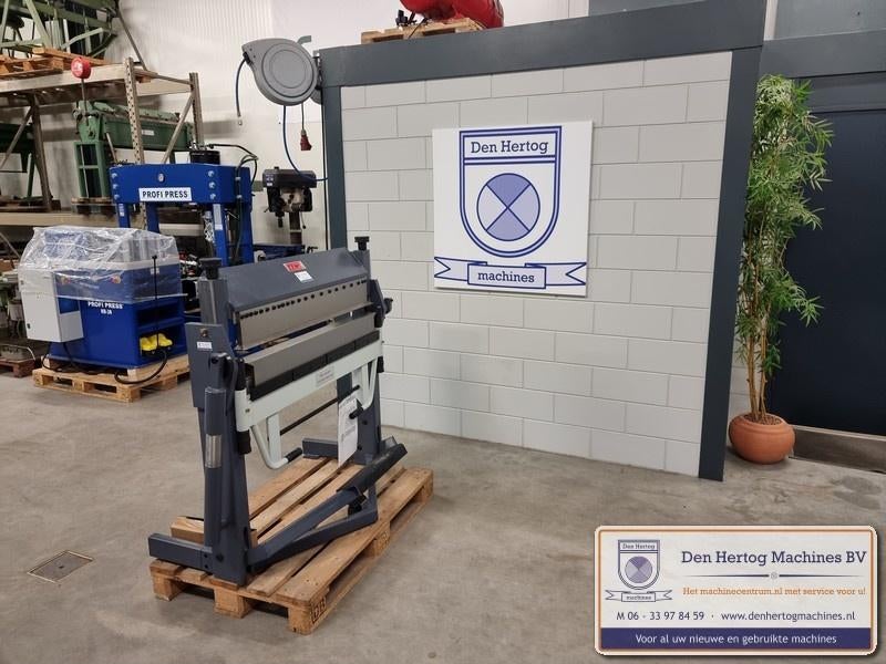 Multykant vingerzetbank 1020x2mm voetklemming alles gedeeld, Ophalen, Nieuw