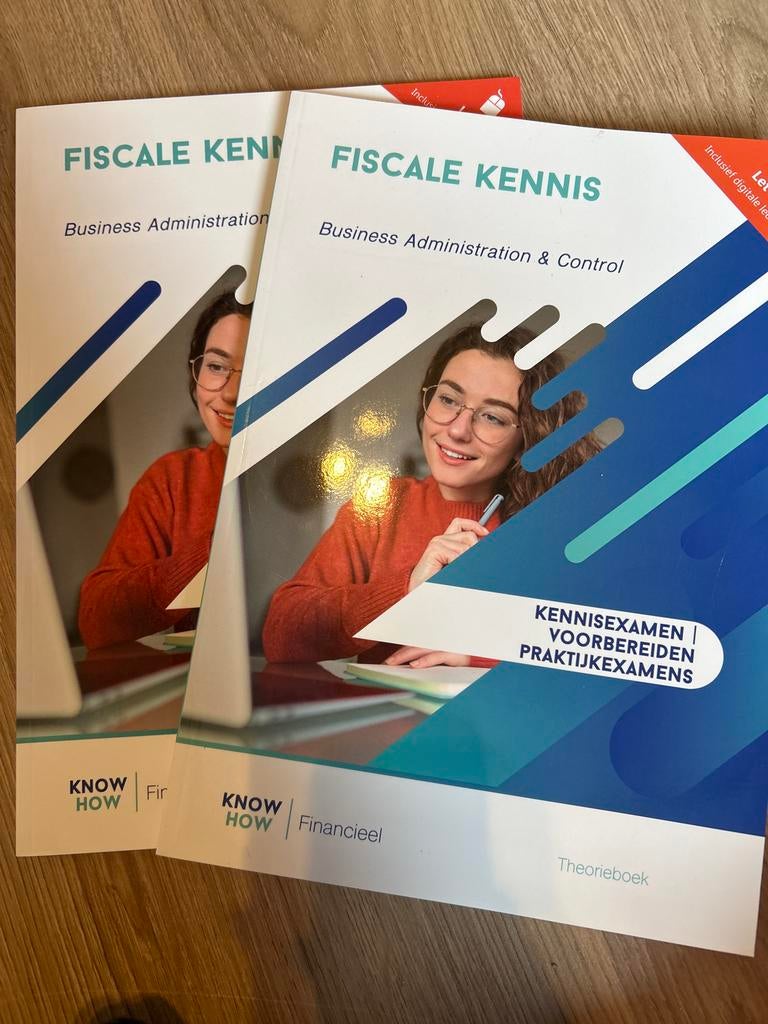 Fiscale Kennis Business Administration & Control, Ophalen of Verzenden, Zo goed als nieuw, HAVO, Bedrijfseconomie of M&O