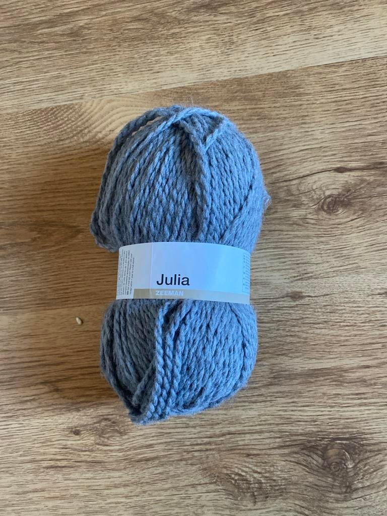 Zeeman Julia Grijs Wol, Ophalen of Verzenden, Nieuw, Breien of Haken, Wol of Garen