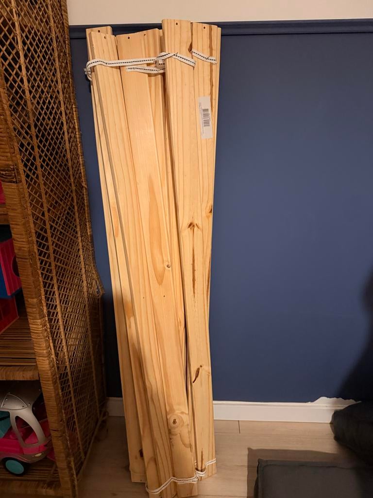 Rolbodem 140x200 cm - Nieuwstaat, Bruin, Tweepersoons, Zo goed als nieuw, 200 cm