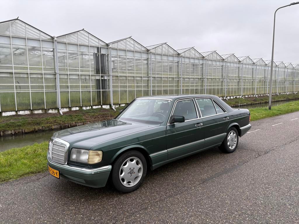 Mercedes-Benz Mercedes 1990 420se 560, Auto's, Mercedes-Benz, Particulier, Benzine, Hatchback, Geïmporteerd, Groen, Ophalen