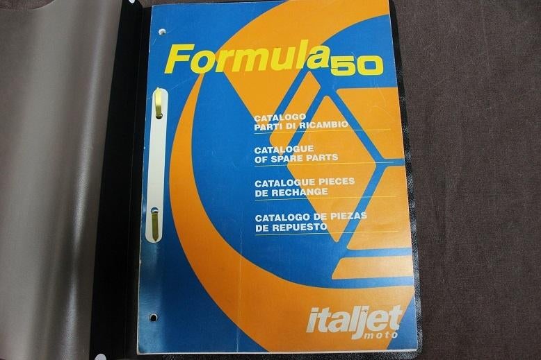 Italjet Formula 50 scooter parts catalogue, Ophalen of Verzenden, Gebruikt